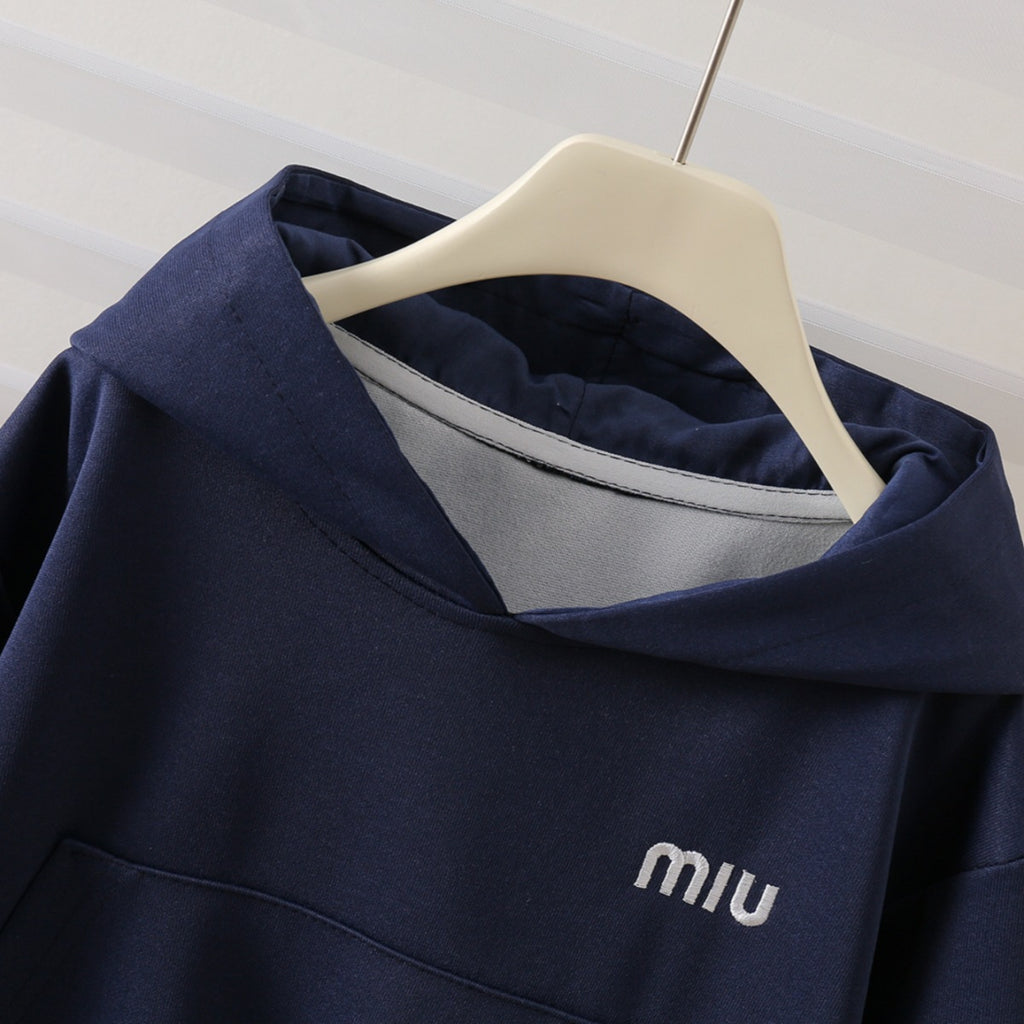 Modern Chic All-Season Casual Sporty Spring 2-Piece Girls' Dress Suit, Ages 2-13 | Color: Sapphire blue | Image 2