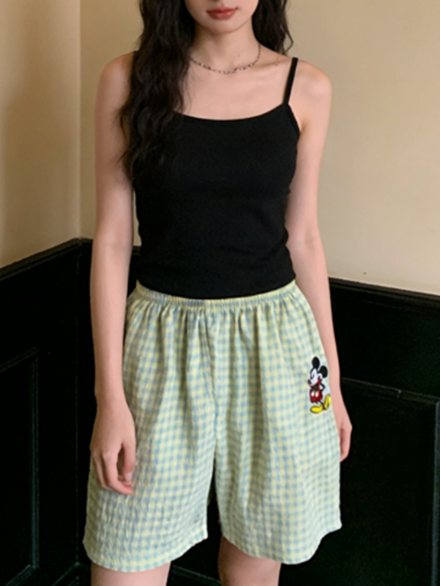 Sweet Feminine Summer 2 Pcs Women 's Sleeveless Sleep Set | Color: Style 1 | Image 3