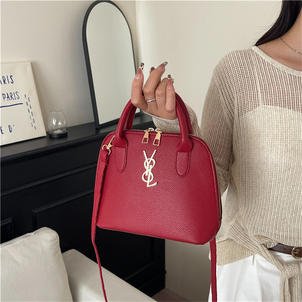 Modern Chic All-Season PU/Artificial Leather/Microfiber Leather Women's Handbags Other Bags | Color: Red | Image 3