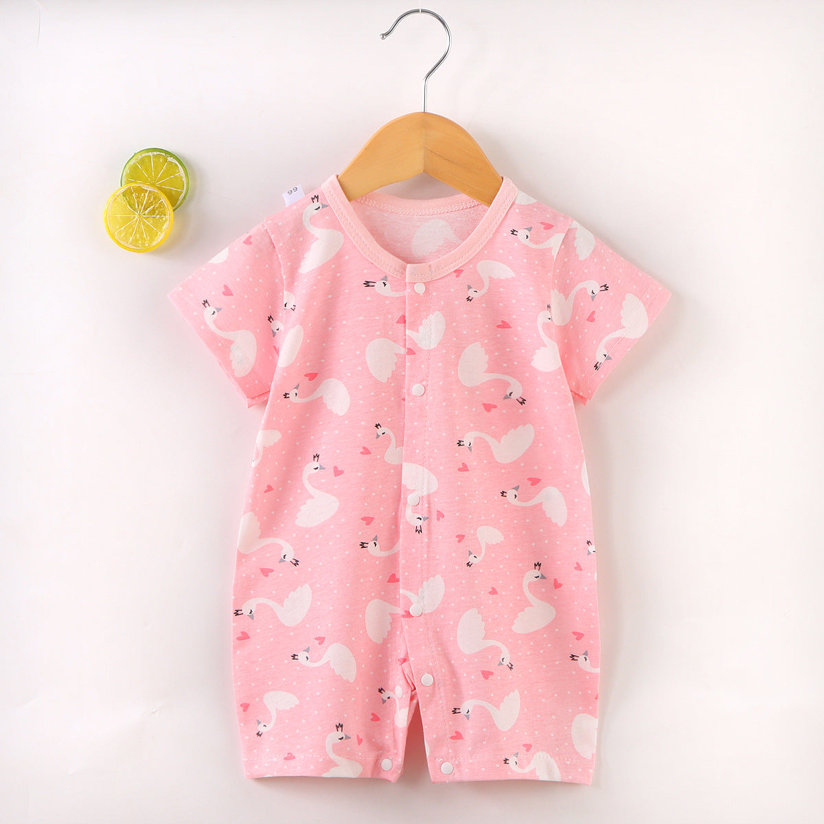 Minimalist Summer Unisex Baby Jumpsuit, Ages 1-24 Months | Color: Style 2 | Image 1