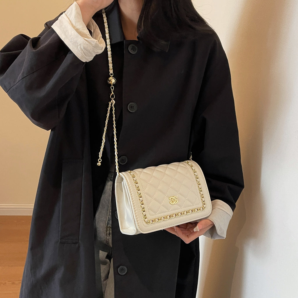 Modern Chic All-Season PU/Artificial Leather/Microfiber Leather Women's Crossbody Bags Other Bags | Color: White | Image 2