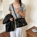 Modern Chic All-Season PU/Artificial Leather/Microfiber Leather Women's Crossbody Bags Other Bags | Color: Black | Image 1