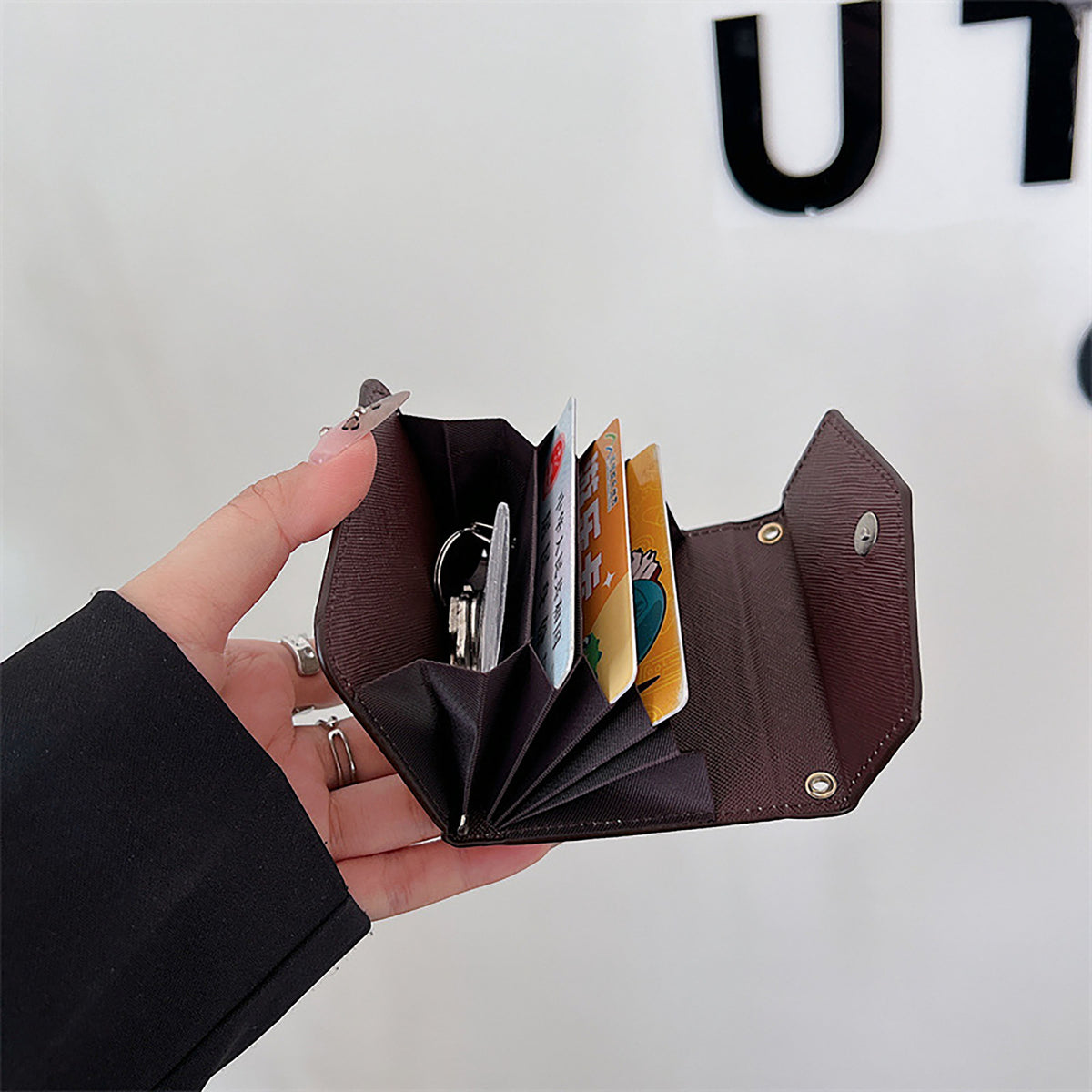 Modern Chic All-Season PU/Artificial Leather/Microfiber Leather, Cloth / Textile, Faux Fur Women's Functional Bags Purses/Wallet | Color: Style 1 | Image 3