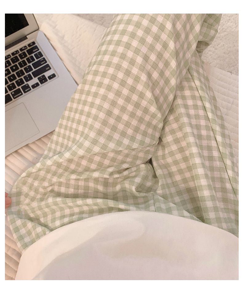 Minimalist All-Season Women 's Sleep Bottom | Color: Green | Image 1