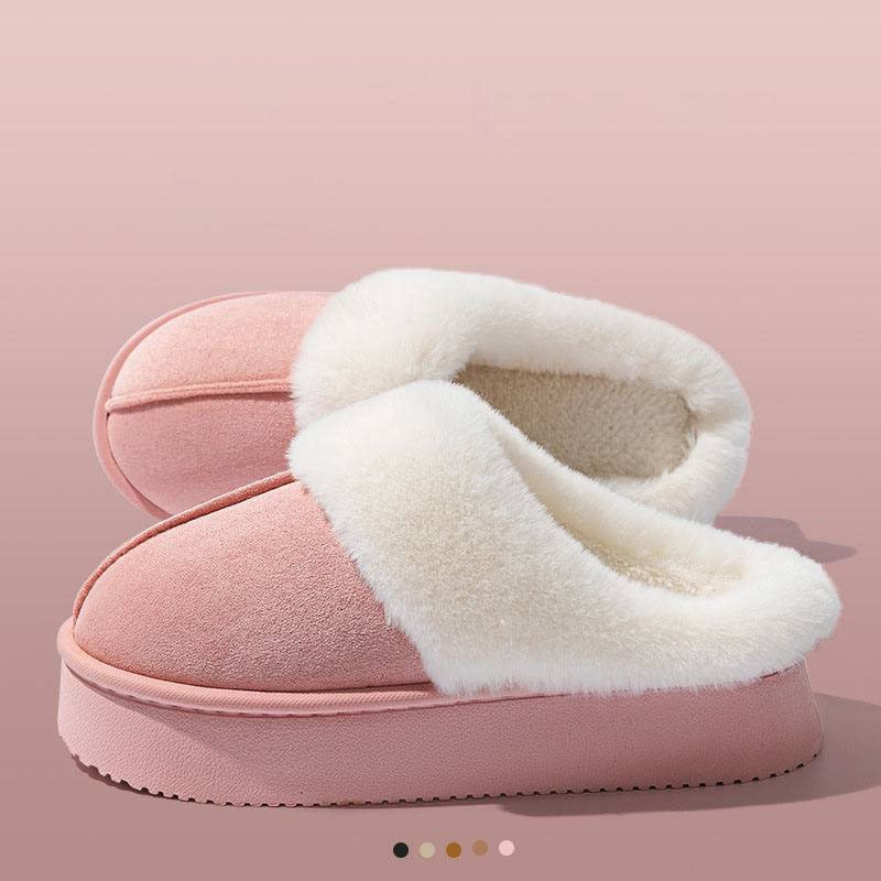 Modern Chic All-Season Others Women's Home Slippers | Color: Pink | Image 1