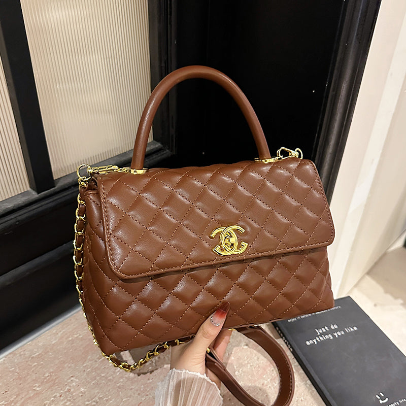 Modern Chic All-Season PU/Artificial Leather/Microfiber Leather Women's Handbags Other Bags | Color: Coffee | Image 2