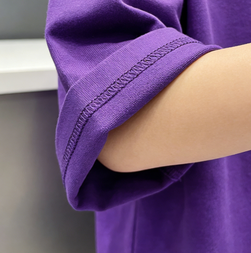 Casual Sporty Summer Boys' T-Shirt, Ages 2-14 | Color: Purple | Image 2
