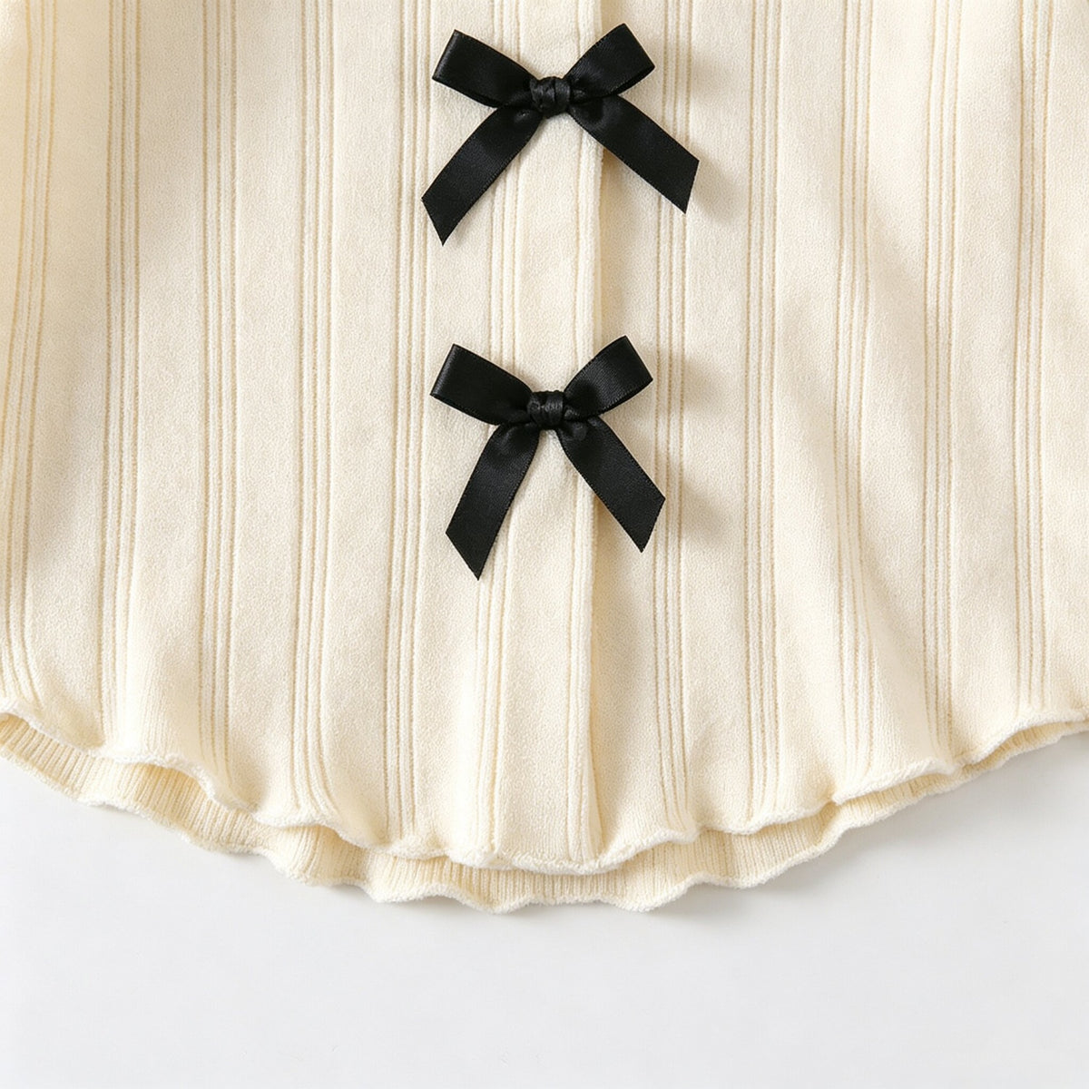 Minimalist Autumn Girls' T-Shirt, Ages 2-9 | Color: Beige | Image 2