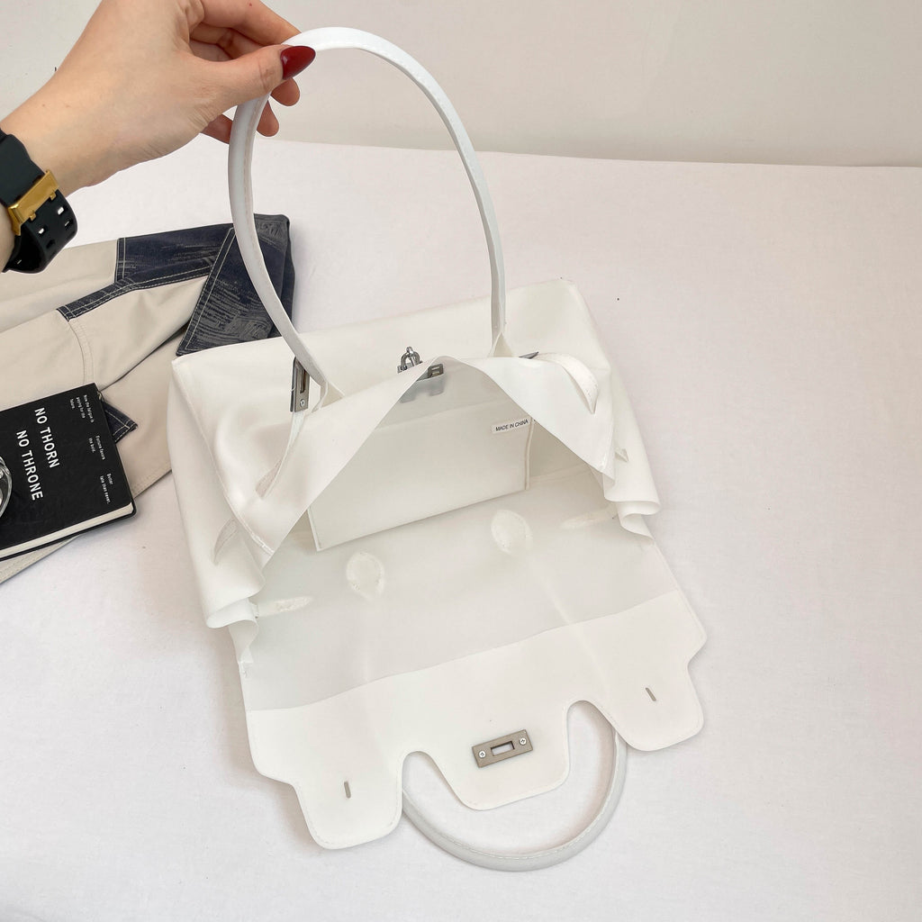 Trendy Summer Others Women's Shoulder Bags Tote Bags | Color: White | Image 3