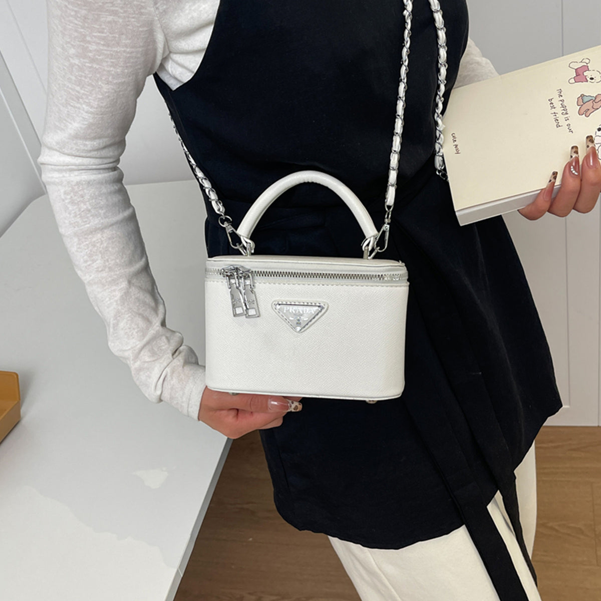 Modern Chic All-Season PU/Artificial Leather/Microfiber Leather Women's Crossbody Bags Box Bags | Color: Style 3 | Image 3