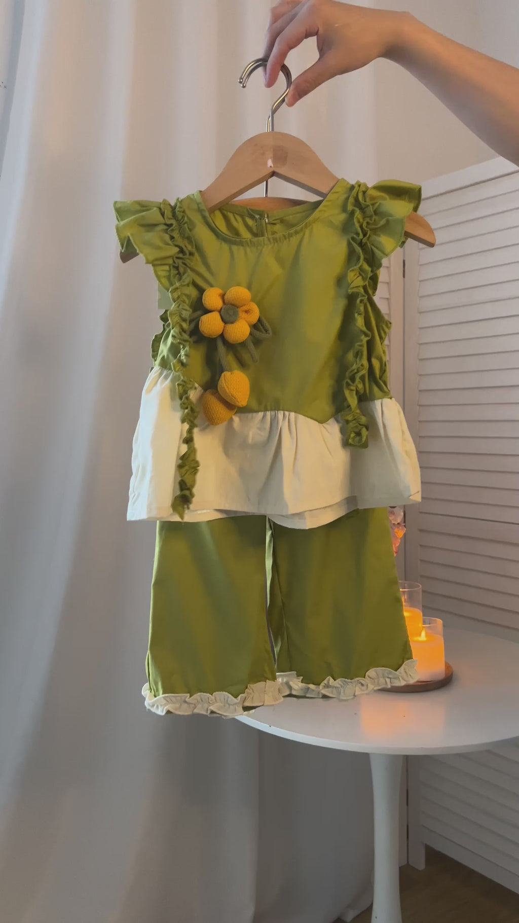 Casual Sporty Summer 2-Piece Girls' Pants Suit, Ages 2-9 | Product video | goods_id:756866 | source:f0e1515e2594409d97cfd72d3f8e0fb2.mp4