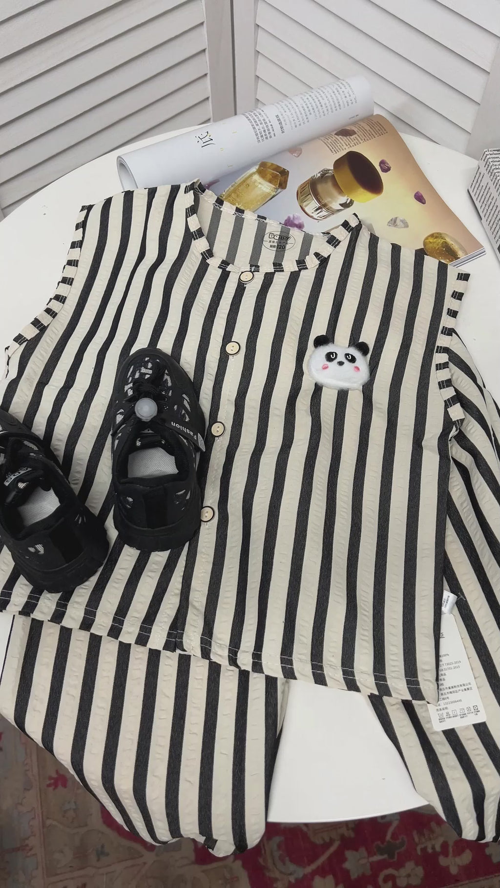 Casual Sporty Summer 2-Piece Boys' Pants Suit, Ages 2-9 | Product video | goods_id:727702 | source:51b453533d84445281891486501a8fee.mp4